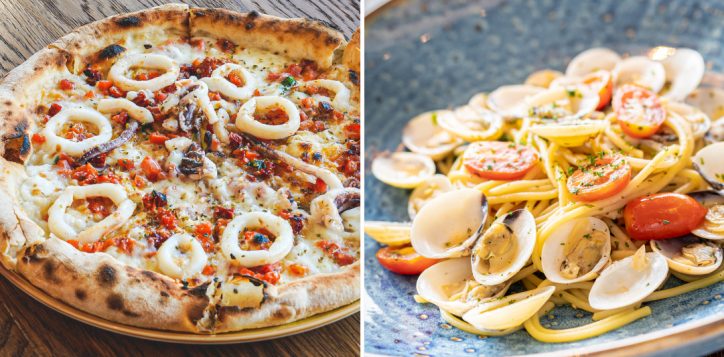 albertos-pizzeria-food