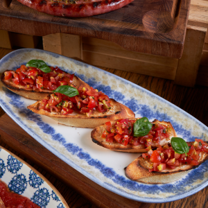 Classic Tomato and Garlic Bruschetta