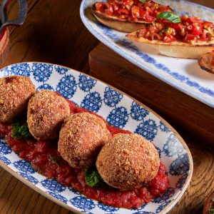Tomato and Mozzarella Arancini